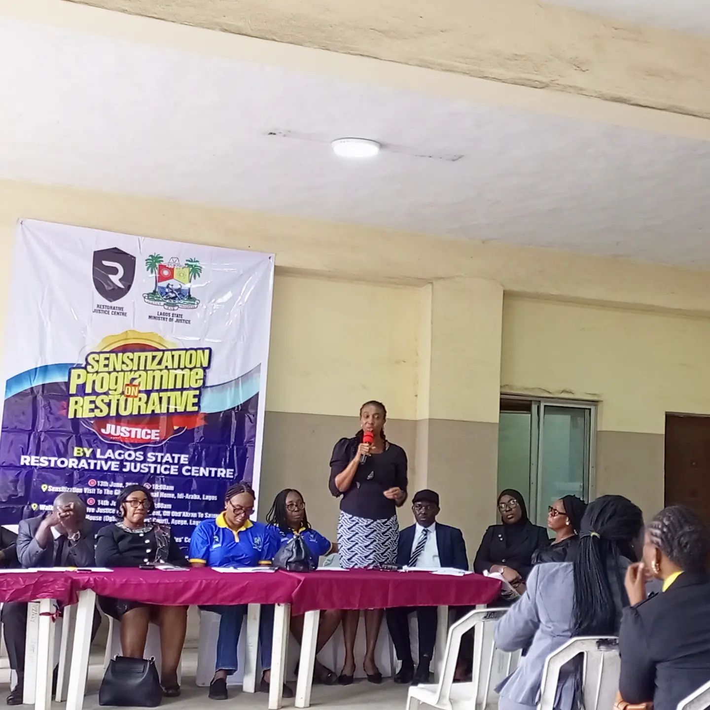 Restorative Justice Sensitization Programme