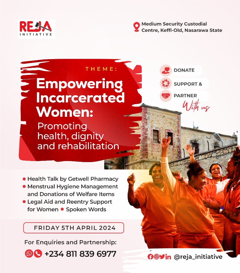 Empowering Incarcerated Women: REJA Initiative’s Transformative Outreach Event